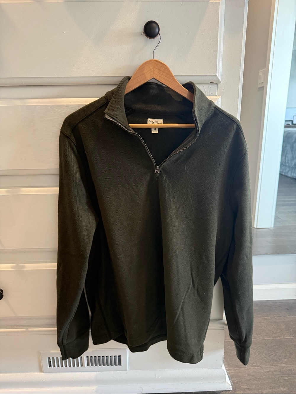 J.Crew Seaboard soft-knit half-zip